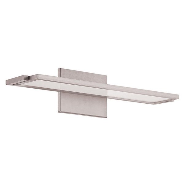 Dweled Line 18in LED Bathroom Vanity or Wall Light 3000K in Brushed Aluminum WS-67
